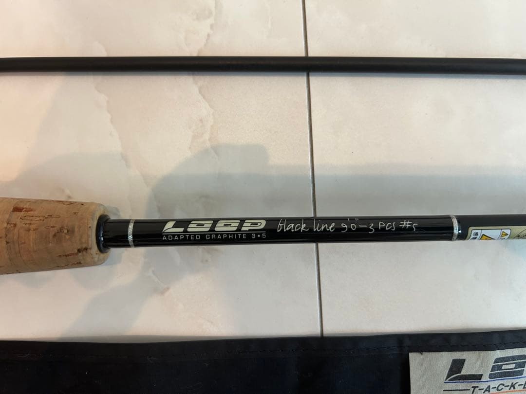 LOOP black line 9ft 3Pcs #5 fly rod Japan Limited Japanese From Japan JP