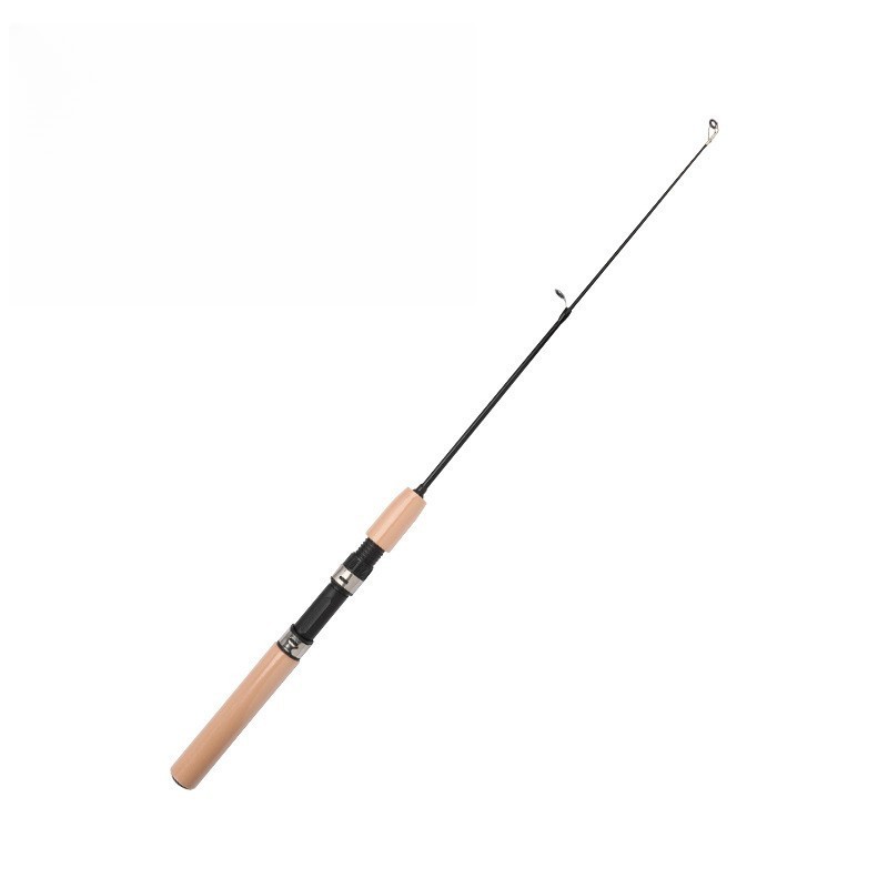 Telescopic Ice Fishing Pole 55cm 65cm 75cm Fiberglass with Grip Handle