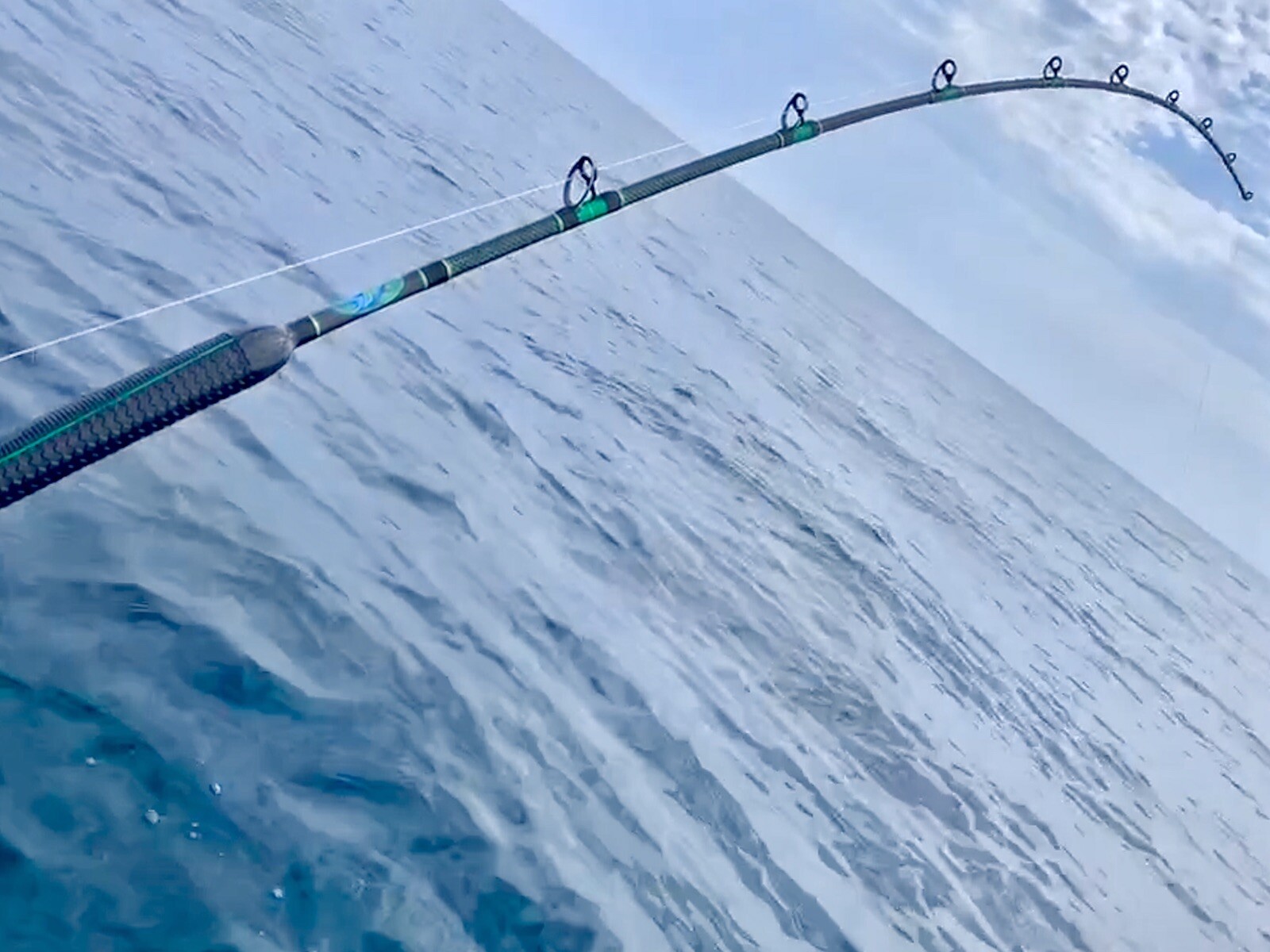 Saltwater Offshore Casting Rod 6’6″ 1PC 20-40 LB Saltwater Fishing Rod