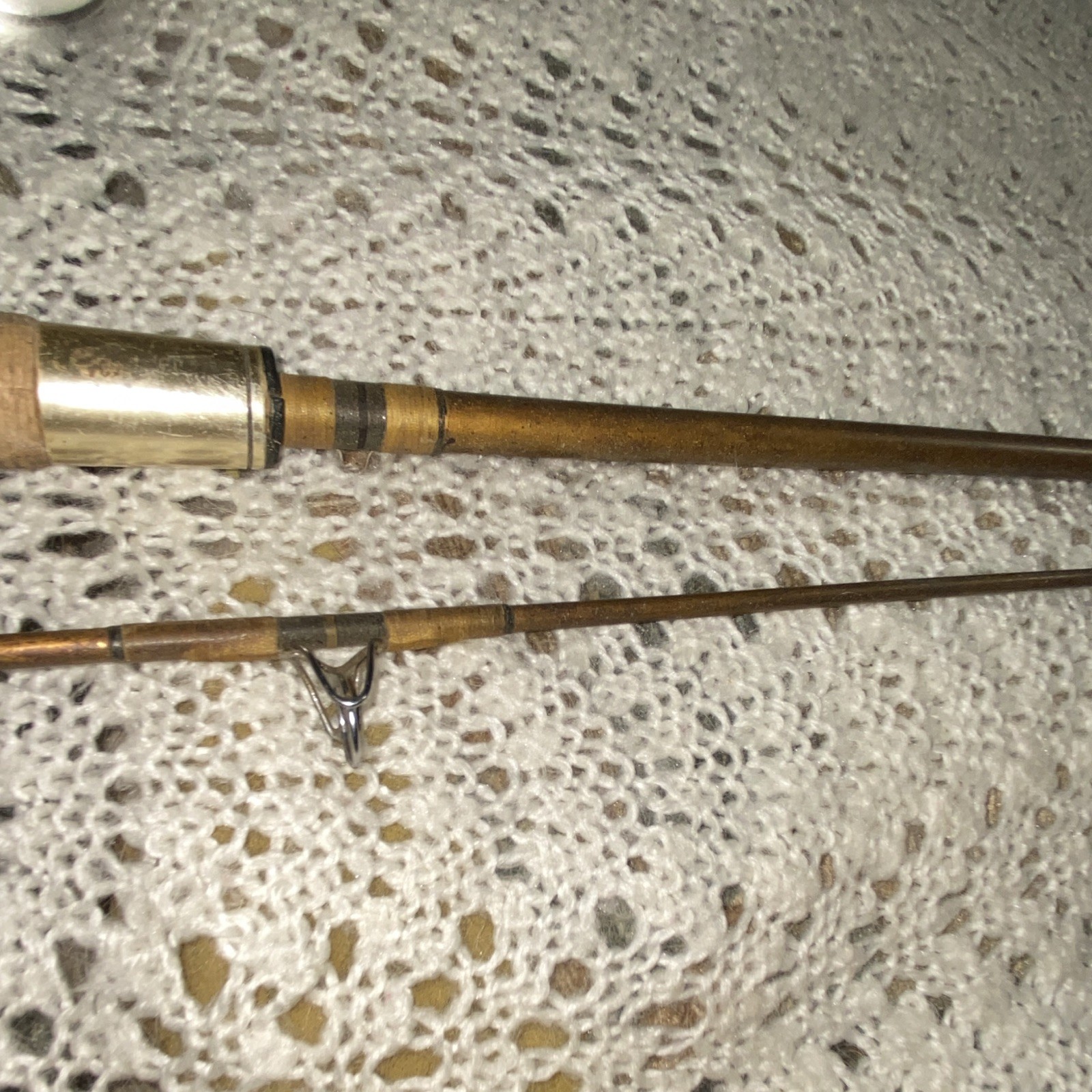 Shakespeare Kev 8ft 6in Casting Rod Brown Cork Split Grip MH Moderate 2pc