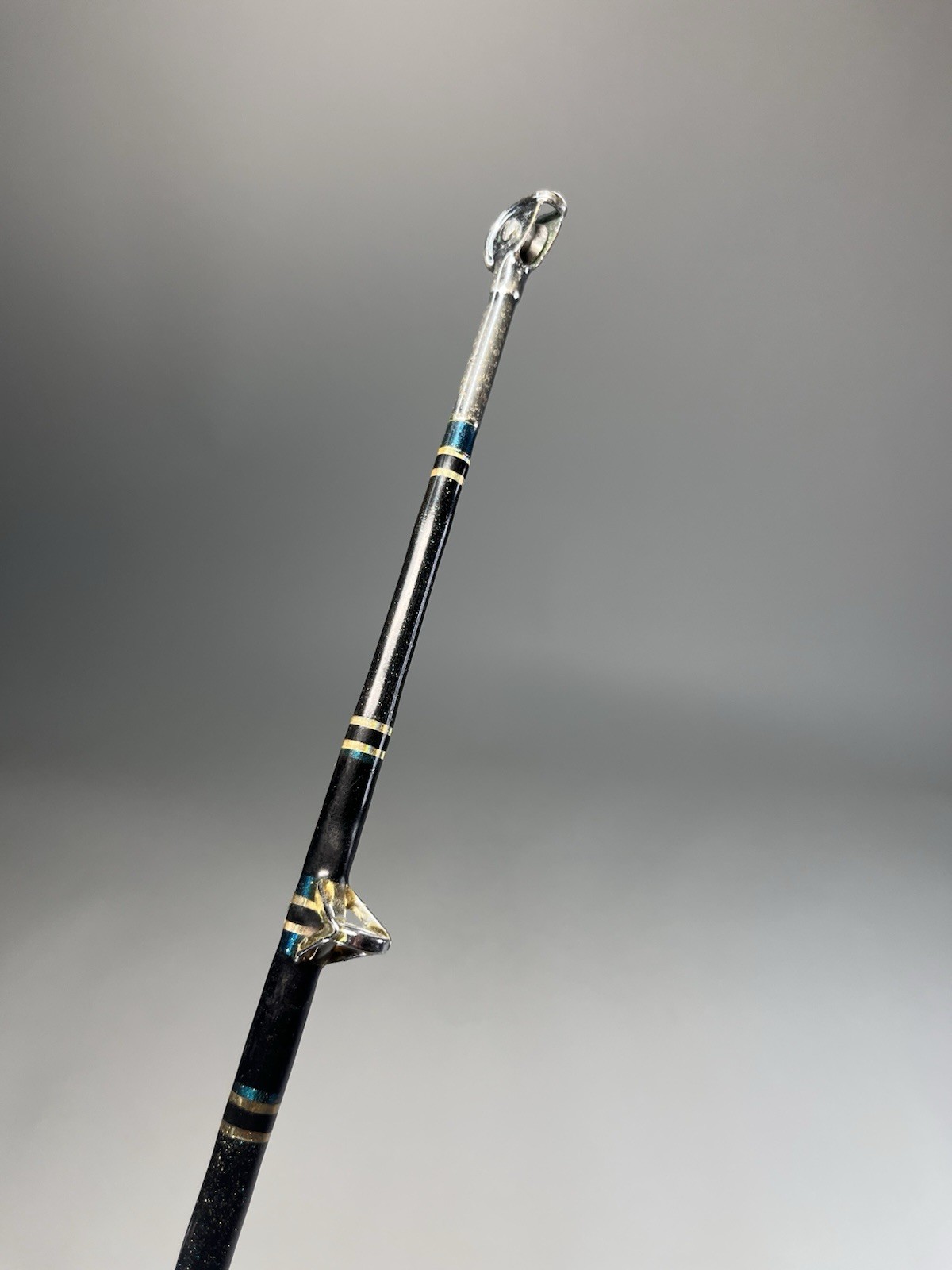 Jesse Buky Custom Built Wrapped Heavy Duty “KatNap” Vintage Fishing Rod 6′