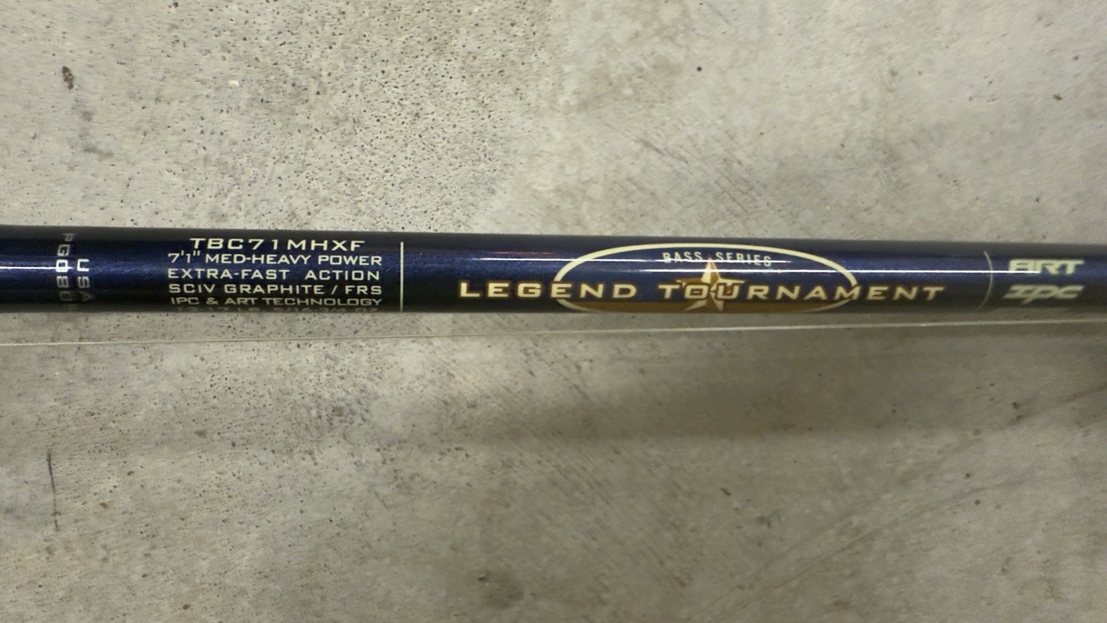 St Croix Legend Tournament Bass 7’1″ MHXF Swim Jig Finesse Casting Rod TBC71MHXF