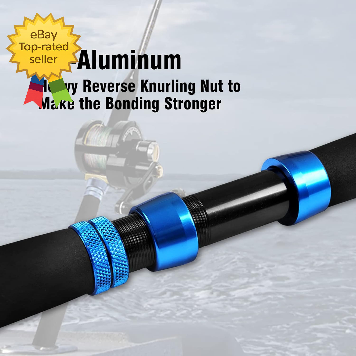 6Ft Saltwater Offshore Graphite Spinning Fishing Rod 30 50Lb Heavy Duty Rod