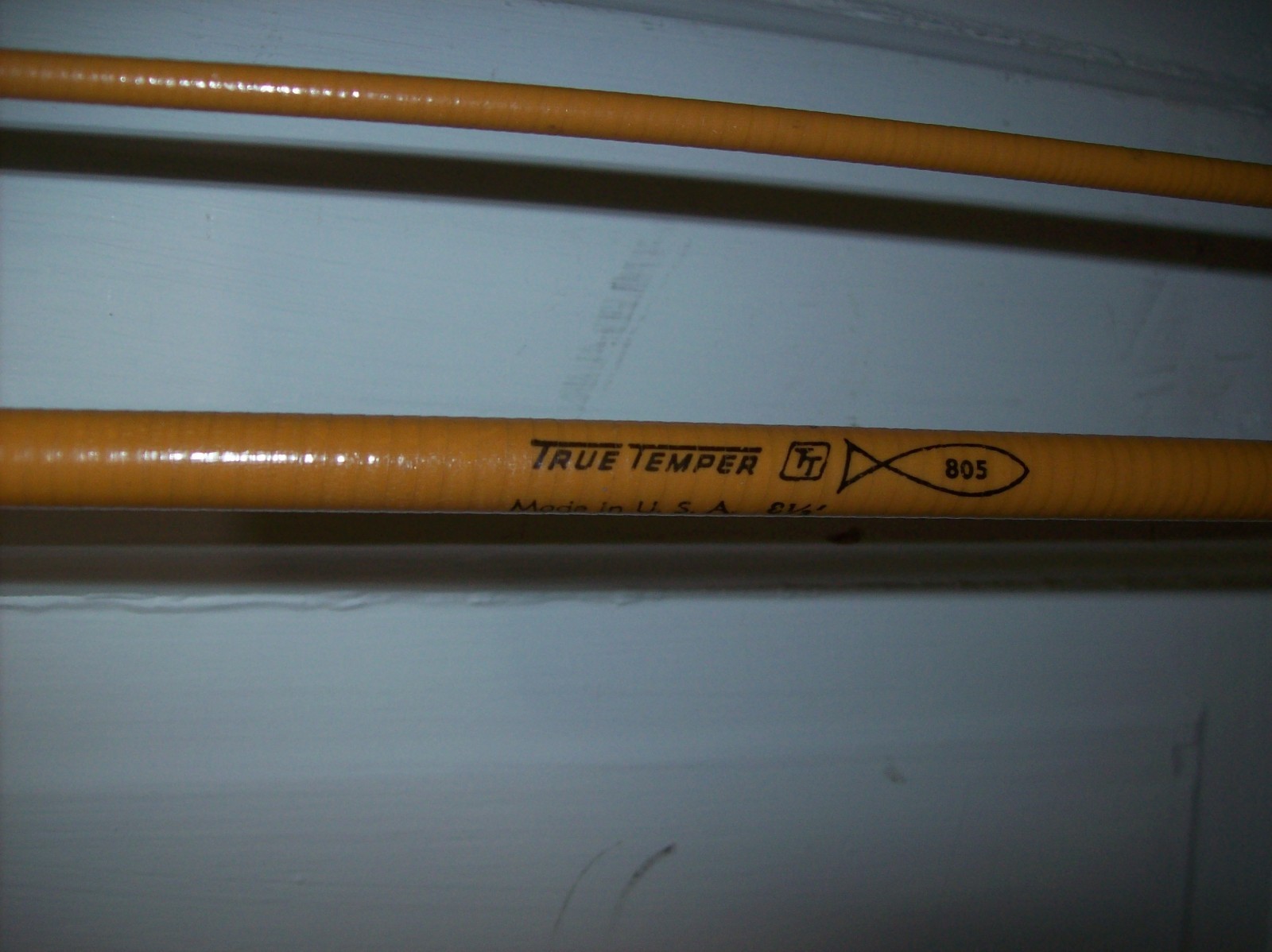 Vintage True Temper Custom Eight Hundred No 805 USA Made 8.5 ft 2pc Fishing Rod