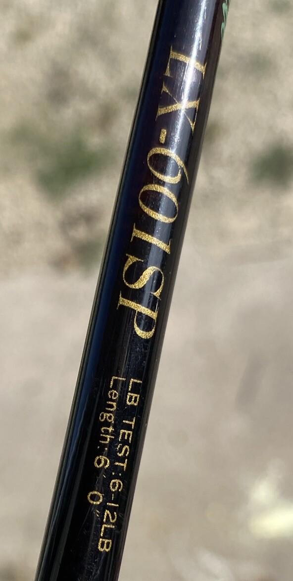 Silstar Lexus 6’ Graphite Spinning Rod LX601SP 6-12lbs