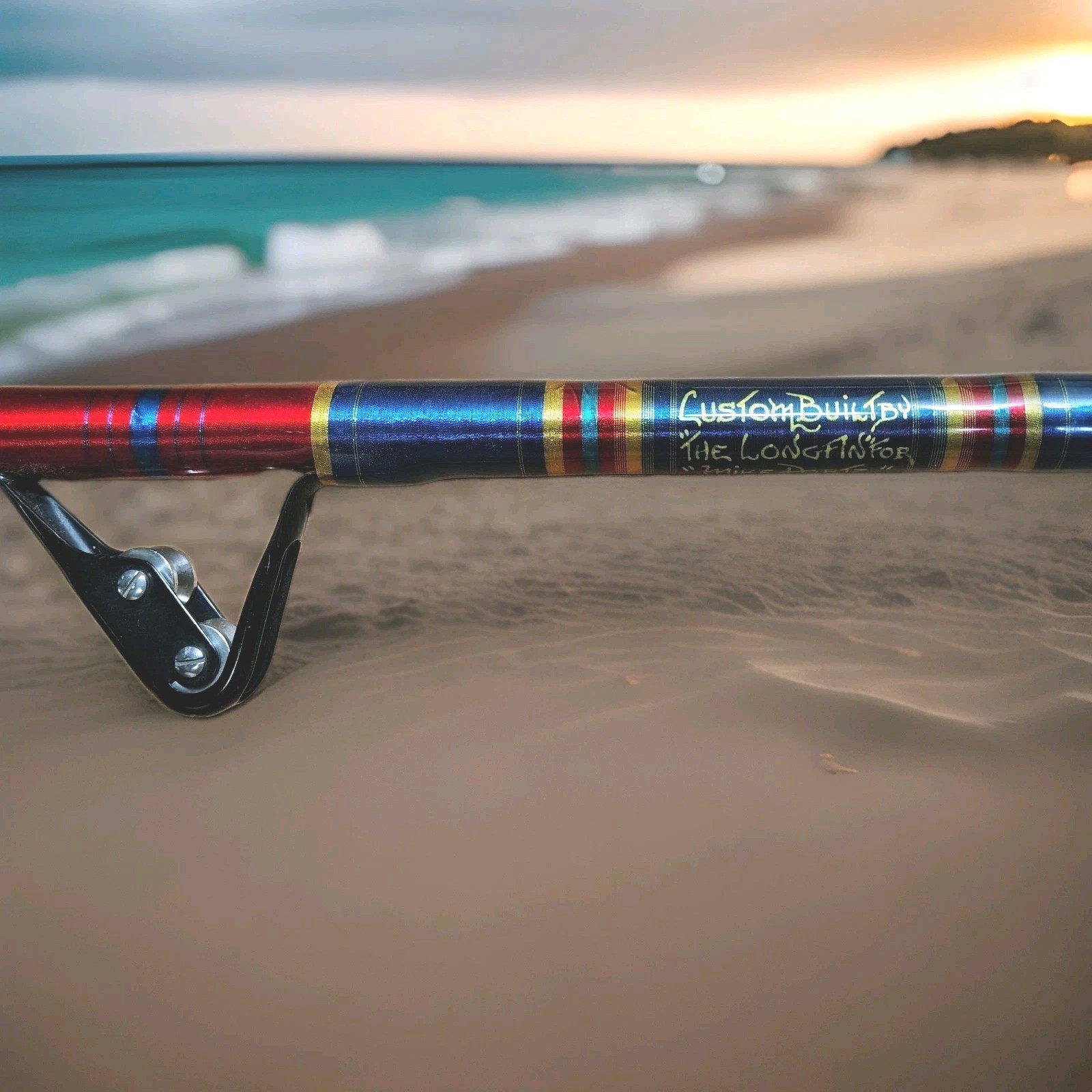 Custom Built CALSTAR BRT-130 Big Game Tuna Rod by LONGFIN 130lb Line 5’8″ AFTCO