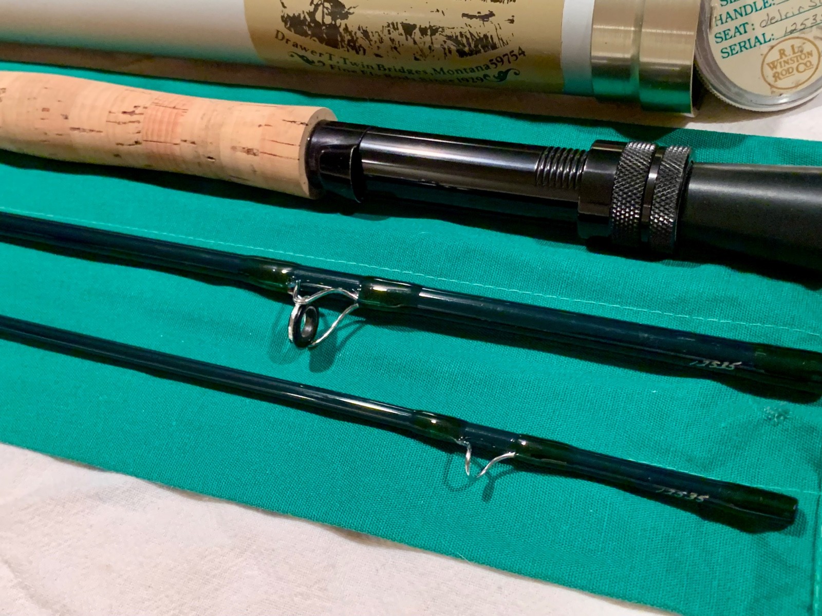 Winston IM6 9′ 8wt – Pristine Condition – Low serial #