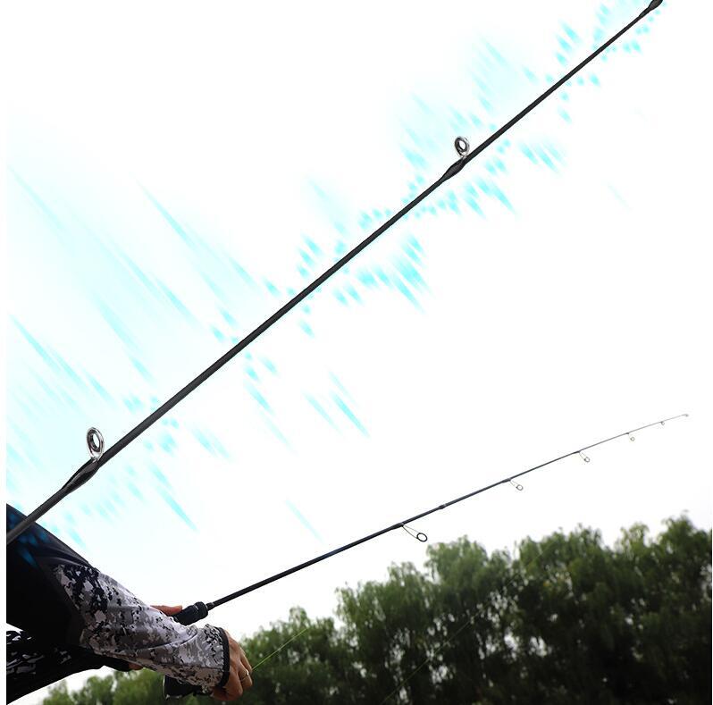 Spinning Rod Lure Fishing Rods 1.53m 1.68m 1.8m 2 Sections Casting Rod Fast Pole
