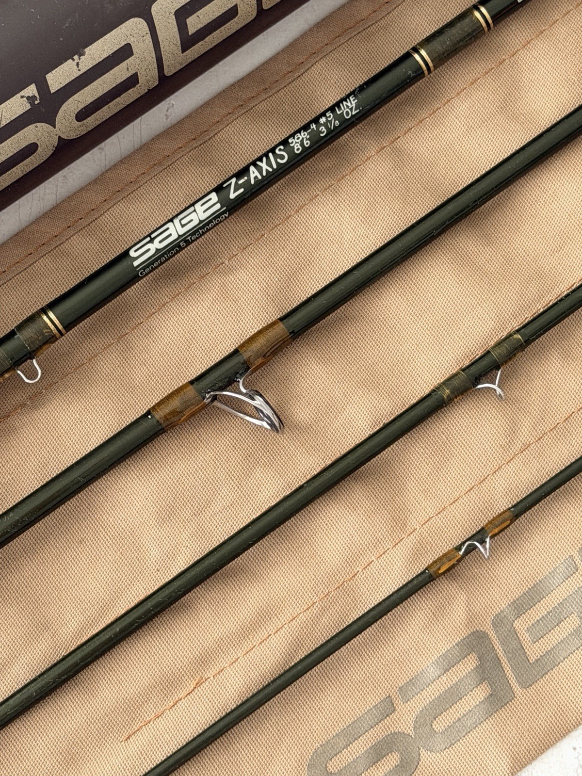 **BEAUTIFUL**🔥SAGE Z-Axis 5wt. 8’6”in FlyRod 🔥~LEGENDARY~🔥