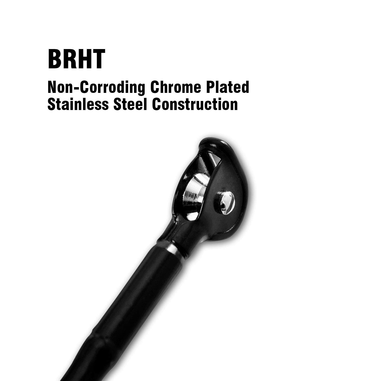 Fiblink Bent Butt Fishing Rod 2-Piece Saltwater Offshore Trolling Rod Big Gam…