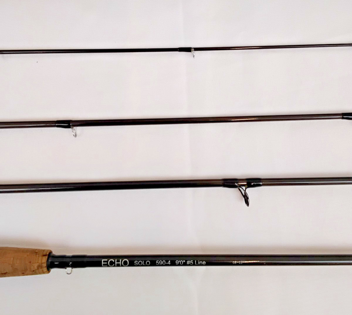 Echo Solo Fly Fishing Rod 9′ 4pc #5 Line w/ Case #J4760