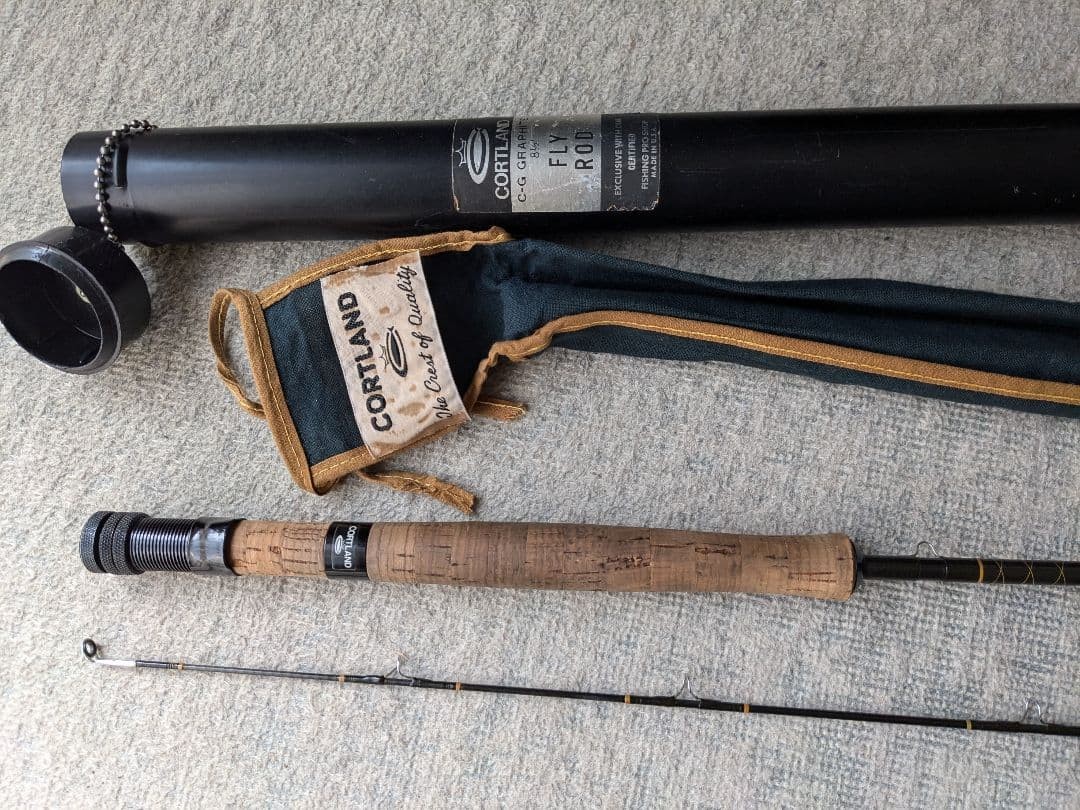 Cortland Fly Rod 7-8 wt, 3 1/8 oz, with case