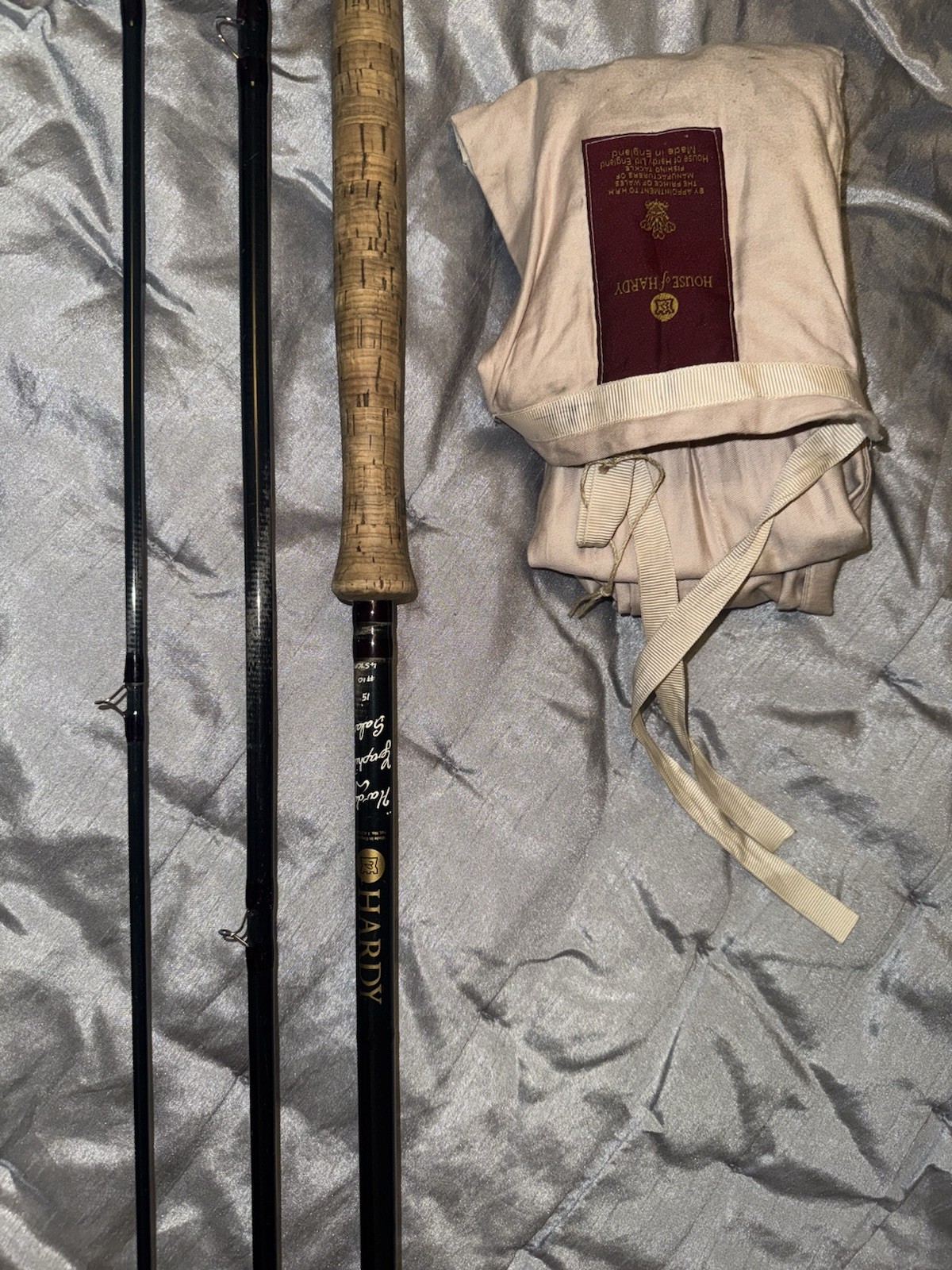 Hardy Graphite Salar 15ft #10 Salmon Fly Fishing Rod 3 Piece