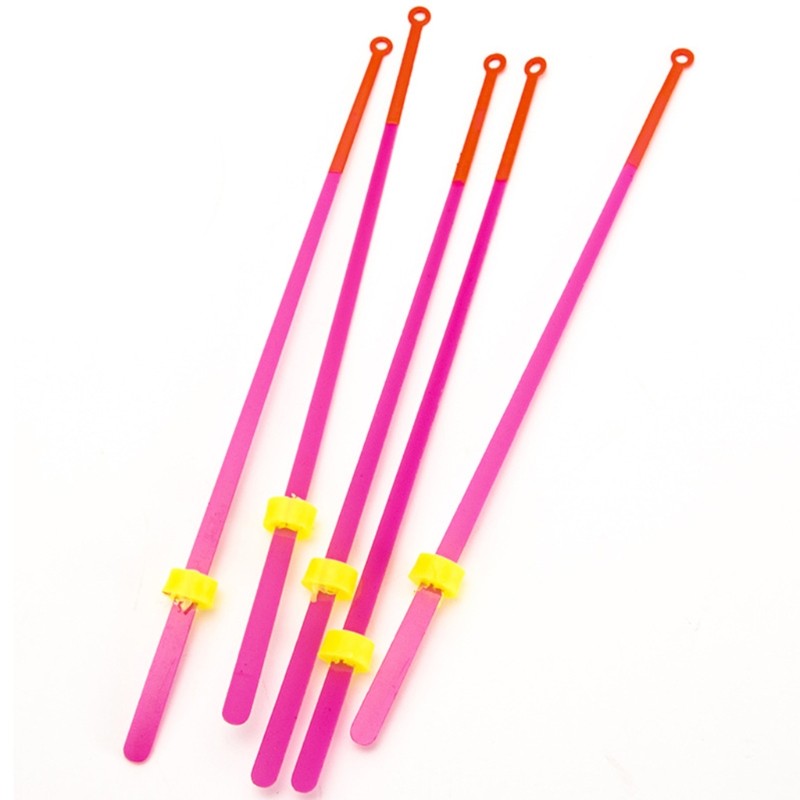 5 Pcs 12-20cm Mini ABS Flakes Extension Rod Outdoor Winter Ice Fishing Rod Parts