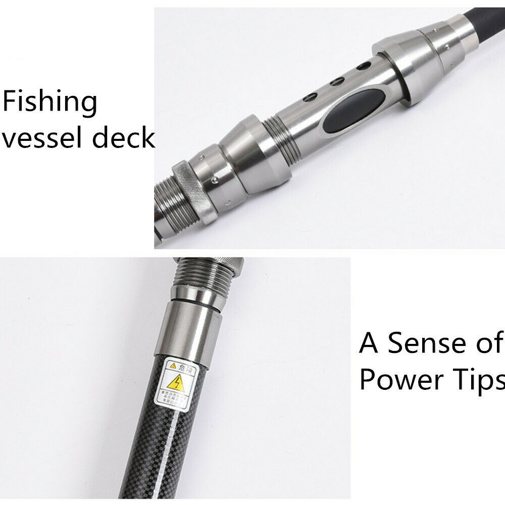 Telescopic Fishing Rod Spinning Reel Combo Sea Saltwater Fishing Lures Baits Bag