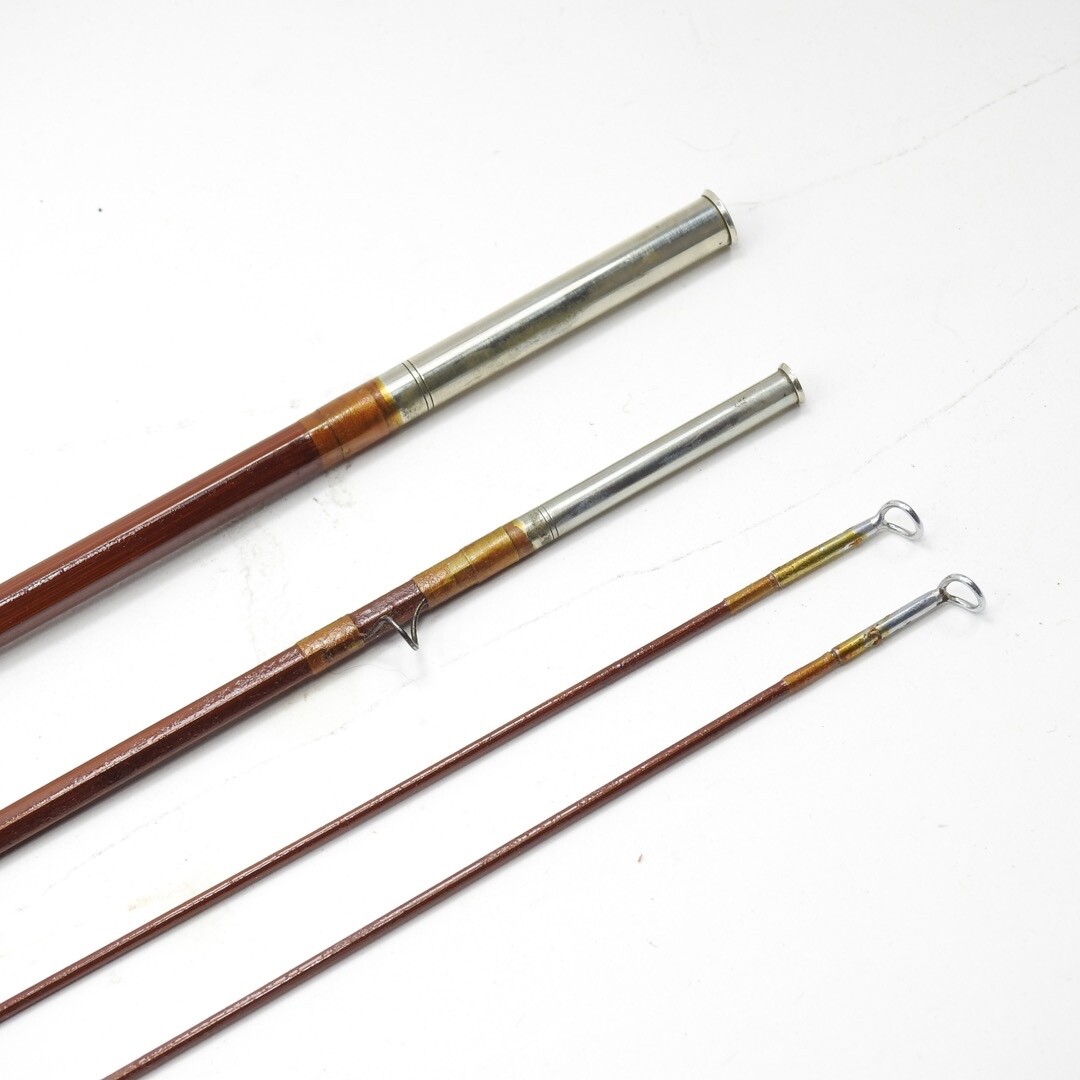 Granger Marshall Field & Co Bamboo Fly Rod. 8’ 6”. W/ Tube & Sock.