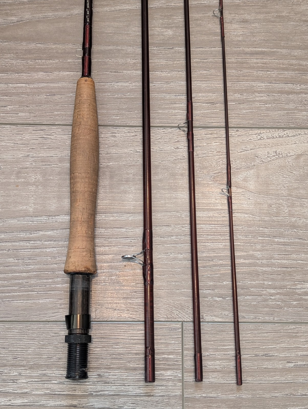 St. Croix SC IV/SC II Graphite 8’6″ 5 WT Line 42F865.4-F/I865.4 Fly Rod w/Case
