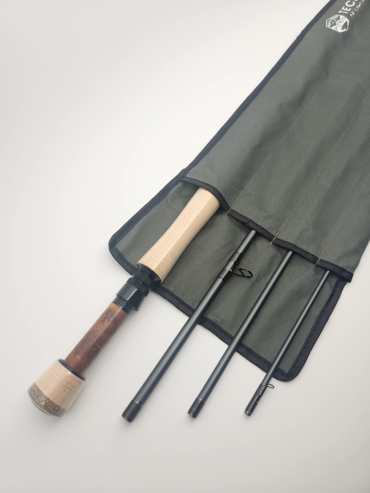 10′ 5wt Reel Fly Fishing Technymph Euro Nymph Fly Rod With Sock And Rod Tube