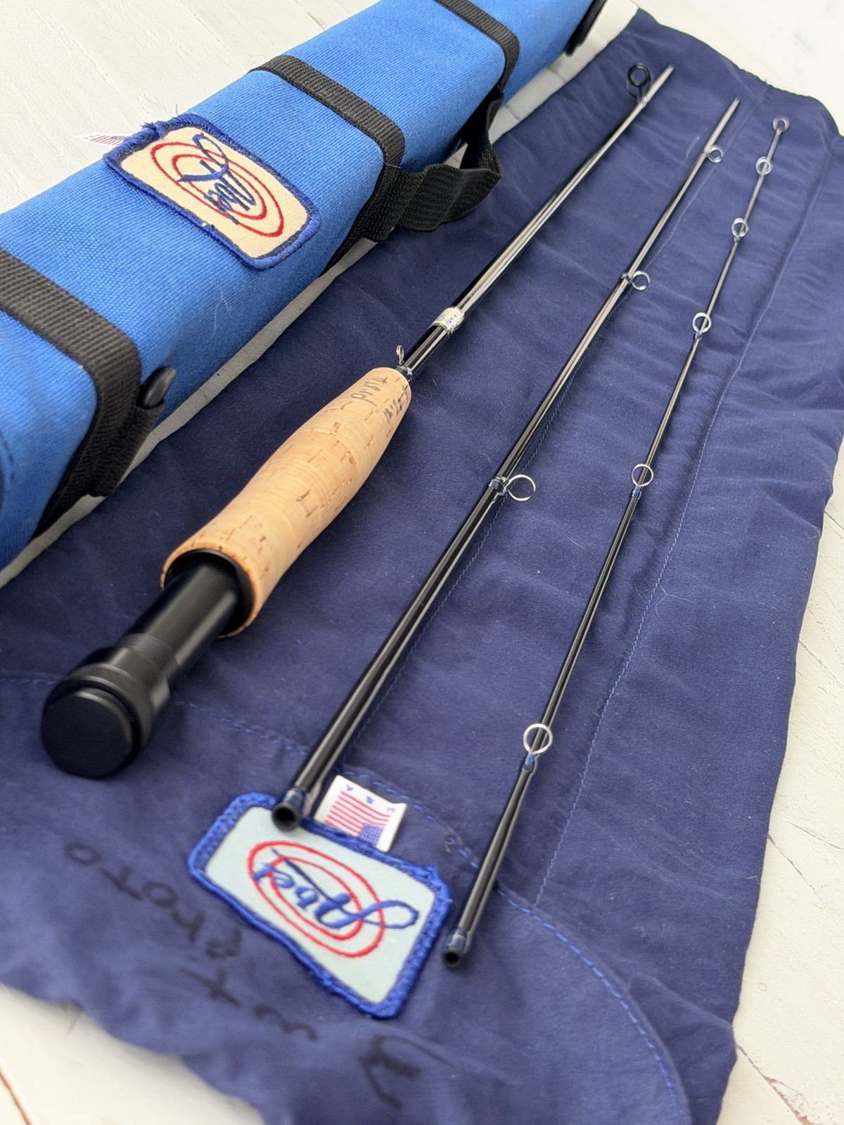 **BEAUTIFUL**🔥~RARE~ ABEL 3wt. 8’ft ~ 1st PROTOTYPE Fly rod🔥~LEGENDARY~🔥