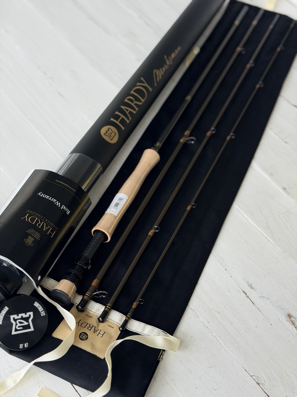 **BEAUTIFUL** 🔥NEW HARDY MARKSMAN 7wt. 9’Ft Fly Rod!! 🔥~LEGENDARY~🔥