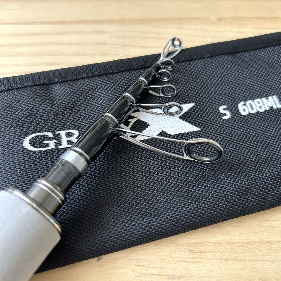 GRAYx Travel Spinning Rod 5ft 2-6lb Fast Telescopic Fishing Rod Carbon Trout