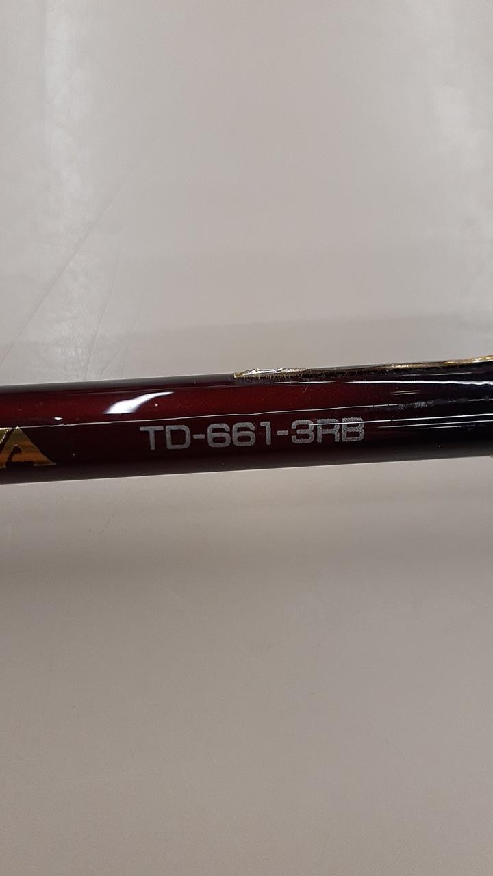 Daiwa Bass Rod TD-661-3RB 6’6″ (198cm) Slight Rust Top Guide Fishing Equipment