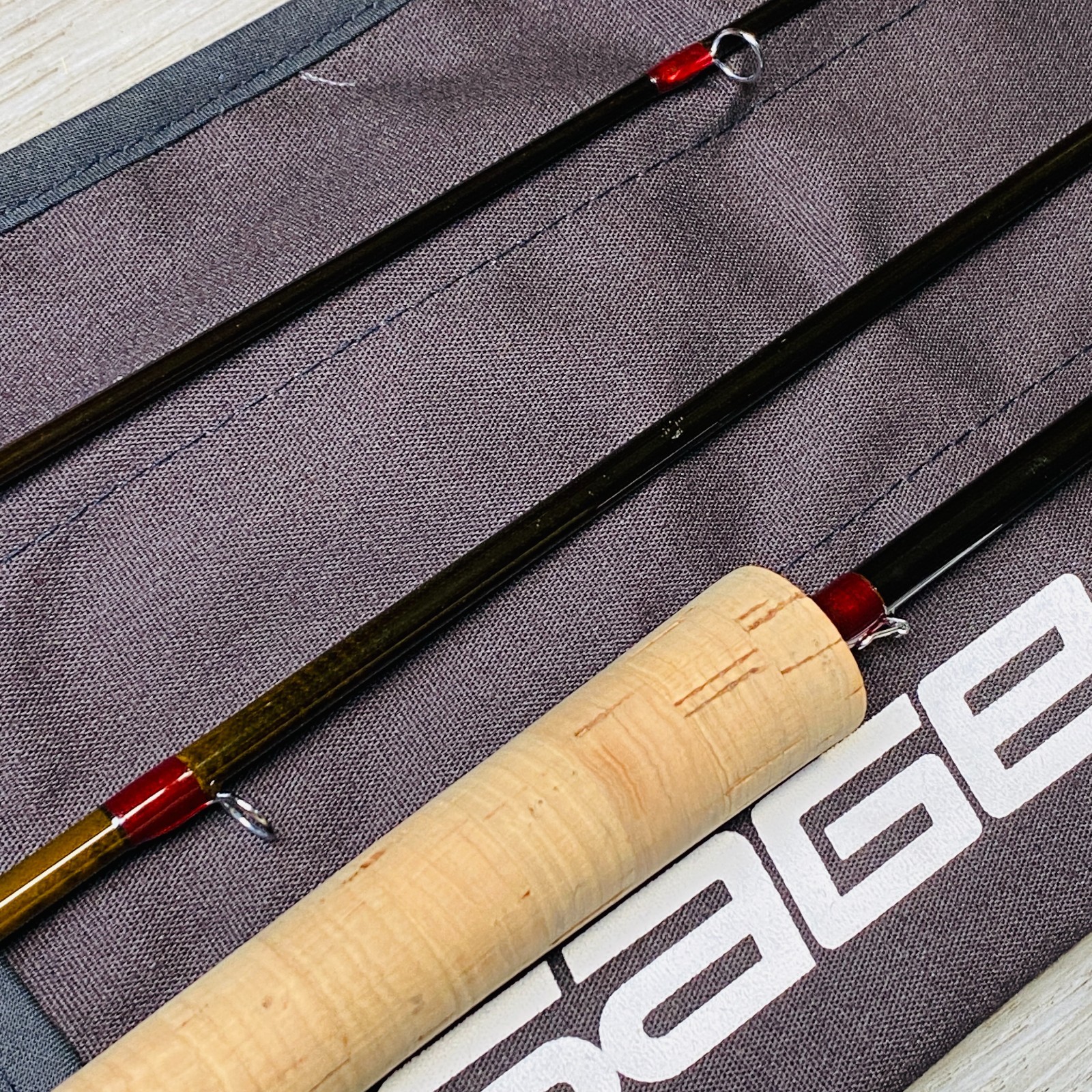 [Excellent] SAGE VPS Light 379-3 Graphite III B 3WT 7’9″ Fly rod w/sock