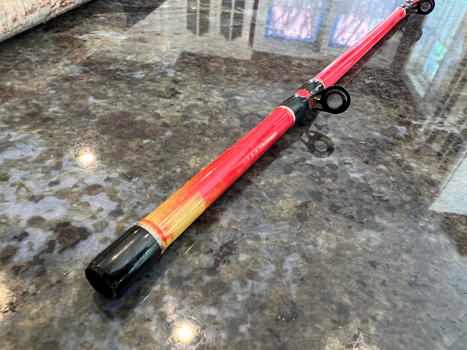 Lamiglas CGR 762 L Team Kokanee 7’6″ Rod Jared Johnson BROKEN TIP 4-8lb