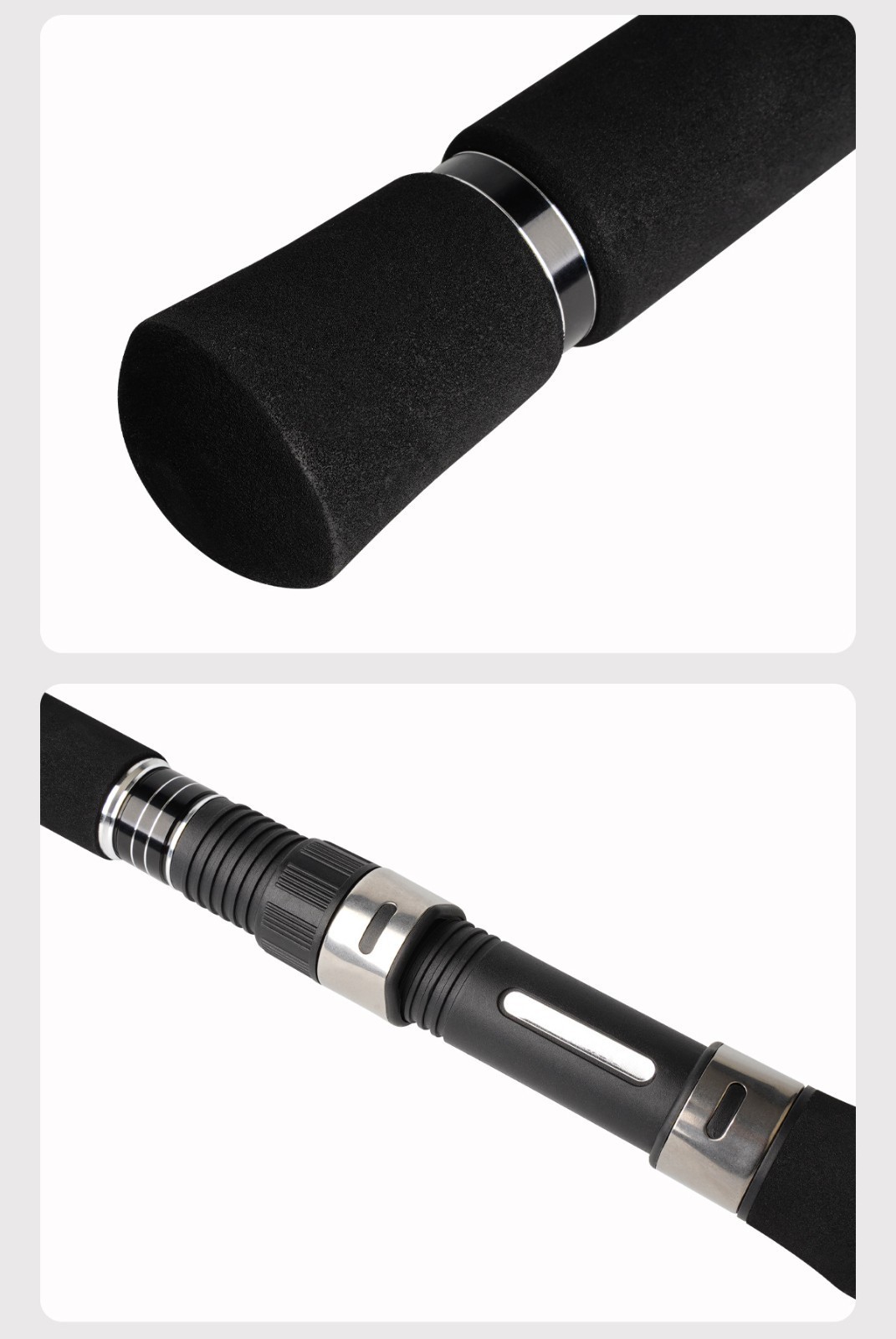 Fishing Rod Spinning Travel Shore Jigging High Carbon Fiber Rods Portable Pole