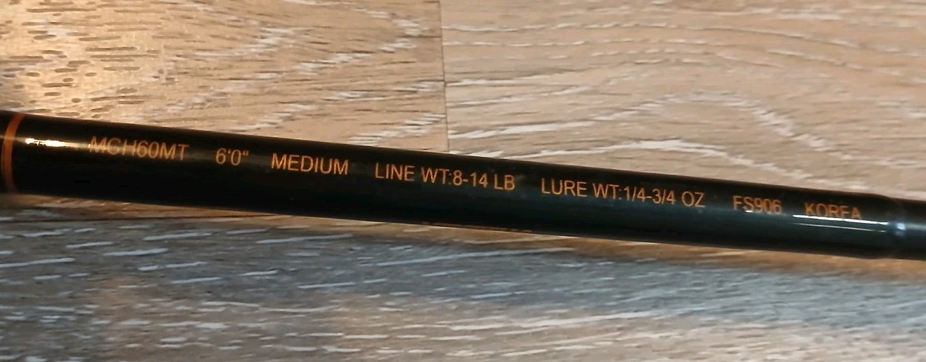 Mitchell Copperhead 6′ Medium Casting Fishing Rod 8-14 Lb 1/4-3/4 Oz Rated