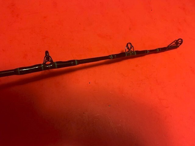 CUSTOM BUILT SEEKER CJB 7 FOOT 20 TO 50 POUND RATED CONVENTIONAL FISHING ROD