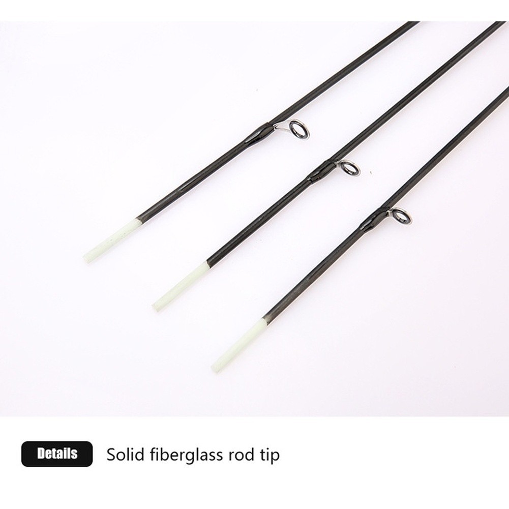 Travel Fishing Rod Bank Fishing Lure Fishing Rod Fiberglass Construction