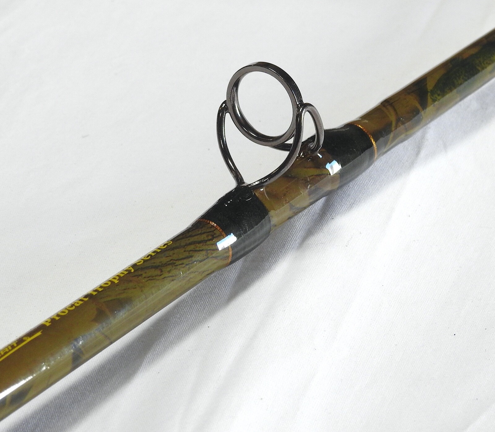 Camouflage Catfish Casting Rod 7’6″ 1PC Cork Handle Glow Tip
