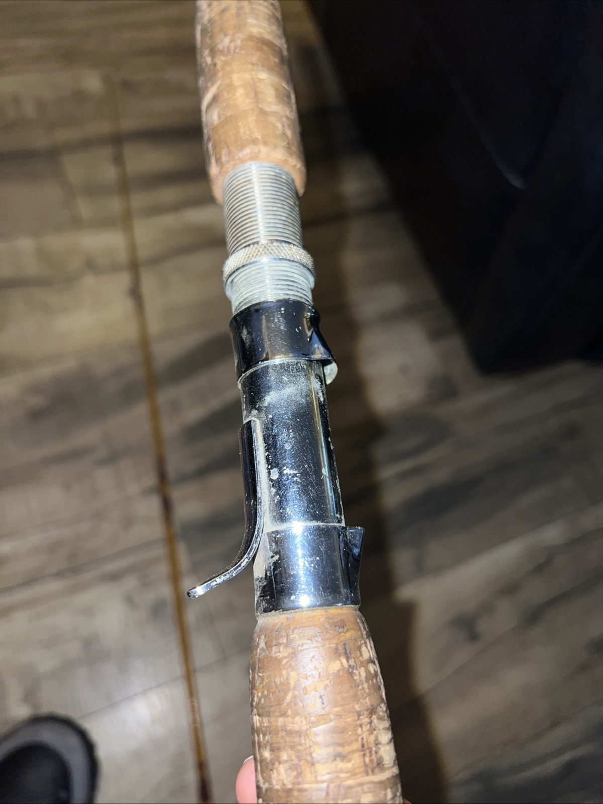 National Fiberglass Company 6’ 6” 2pc Fishing Rod Vintage BaitCasting