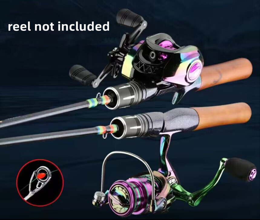 1.68m/1.8m Trout Fishing Rod Carbon Fiber Spinning/casting Rod Fishing Fast Pole