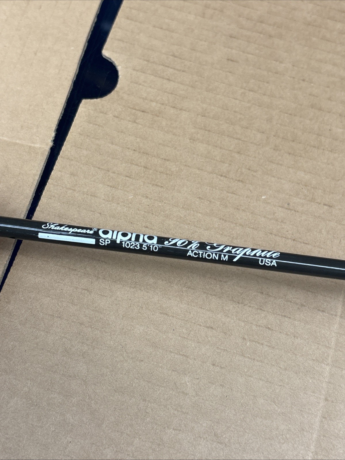 Shakespeare Alpha SP1024 5’10” Medium Action Fishing Rod 1 Piece