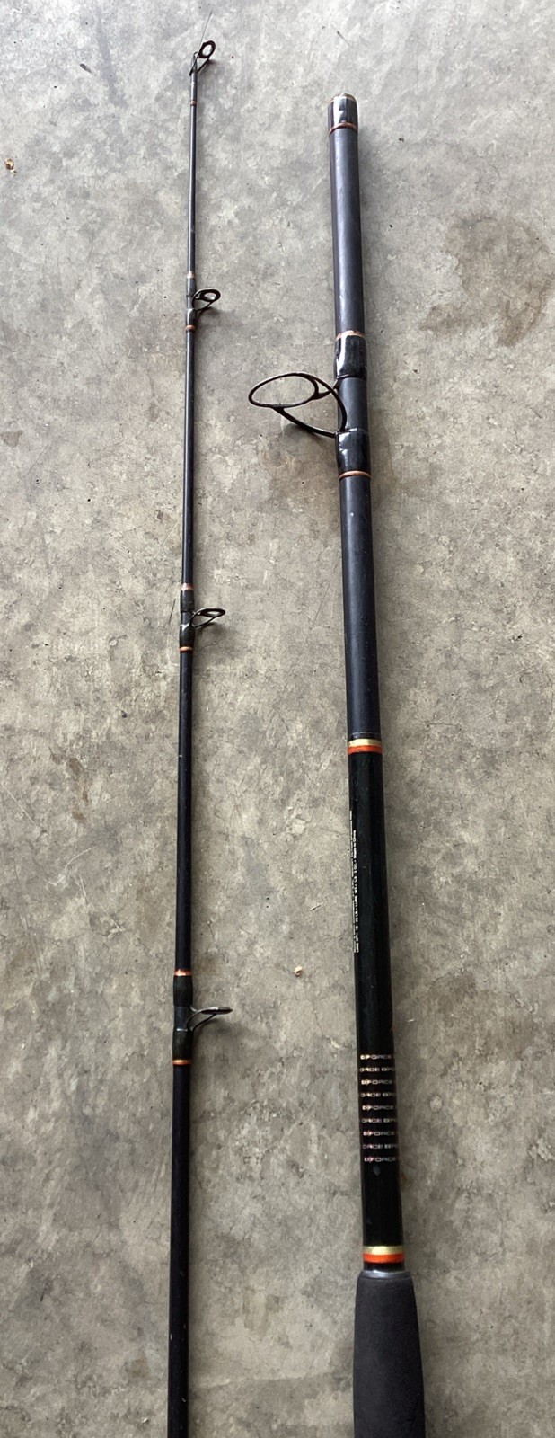 Daiwa DForce 8’ Spinning Rod 2Pc Medium/Heavy Action