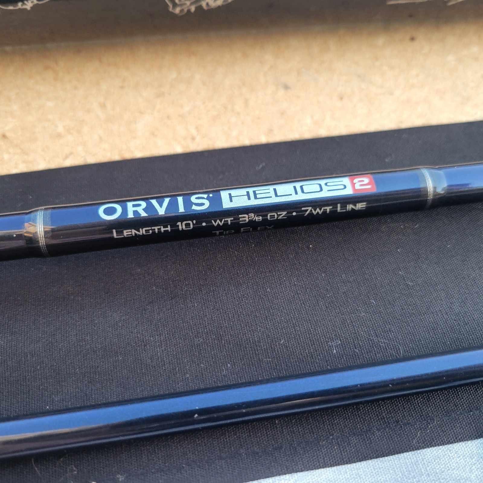 Orvis Helios 2 (H2) 10′ 7wt Tip Flex Steelhead and Salmon Fly Fishing Rod w Tube