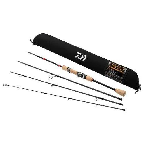 Daiwa Presso Ultralight Spinning Rod 5’6″ 4 PC PSO564ULFS-TR