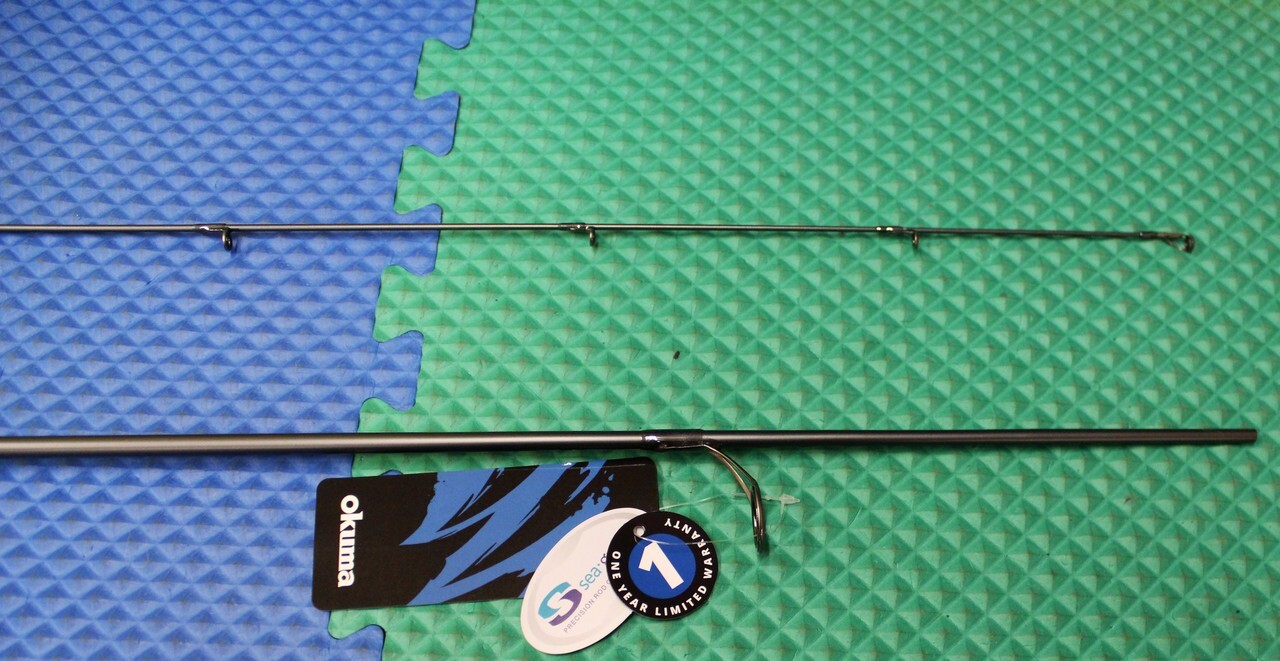 Okuma SST “a” Cork Grip Spinning Rod 7′ 0″ 2 Piece Medium Light SST-S-702MLa