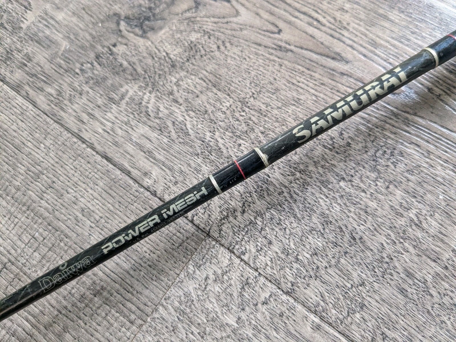 Daiwa SAMURAI POWER MESH 6’0″ 2PC Graphite Spinning Rod