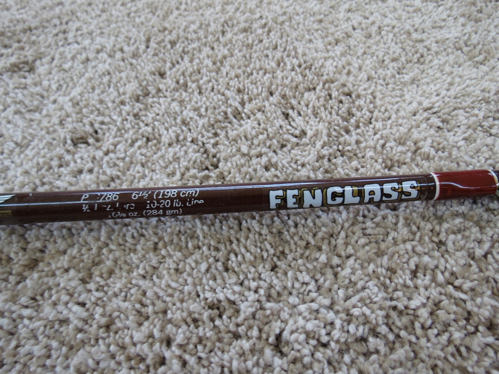Fenwick Don Ecker Fenglass Bass Fishing rod (lot#13163)