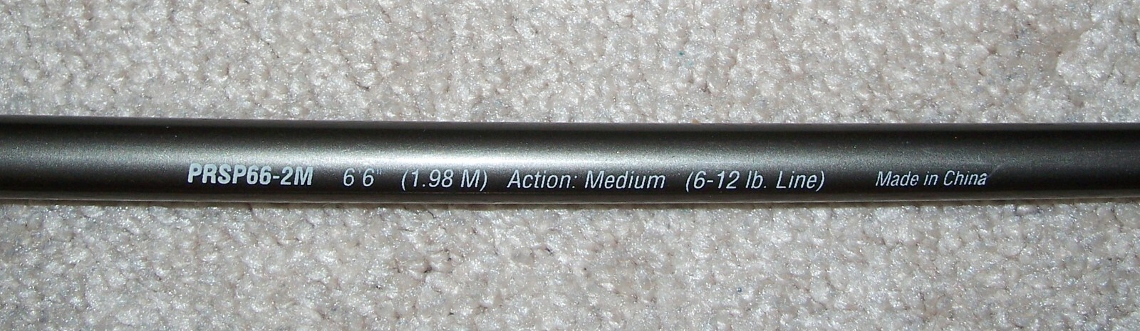 Shakespeare Pro Touch 2-Piece Fishing Rod 6.5′ PRSP66-2M Med. Action 6-12# Line