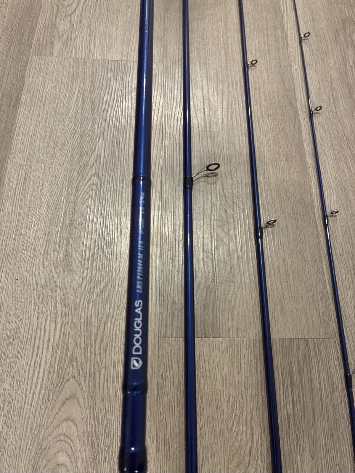 Douglas LRS P13644M 13’6” 4-Piece Centerpin Float Rod 6-12lb Sliding Ring Seat