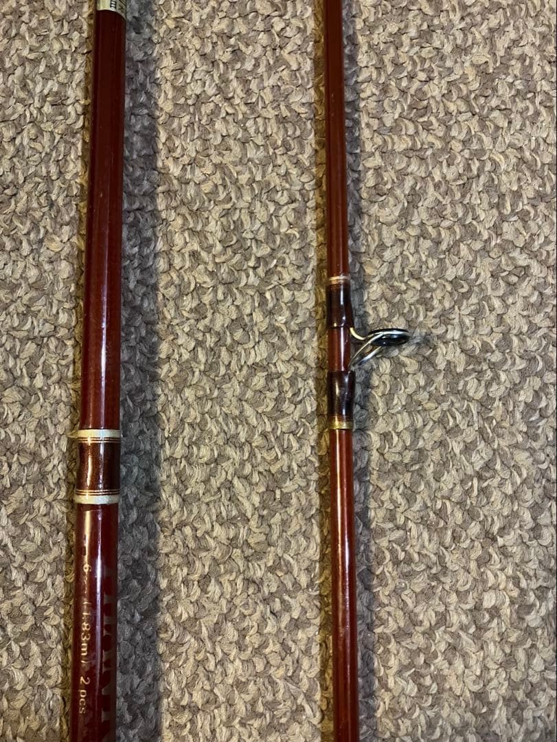 Daiwa Phantom PPB-602LS Fishing Rod Used with Case, 80’s, No Handle