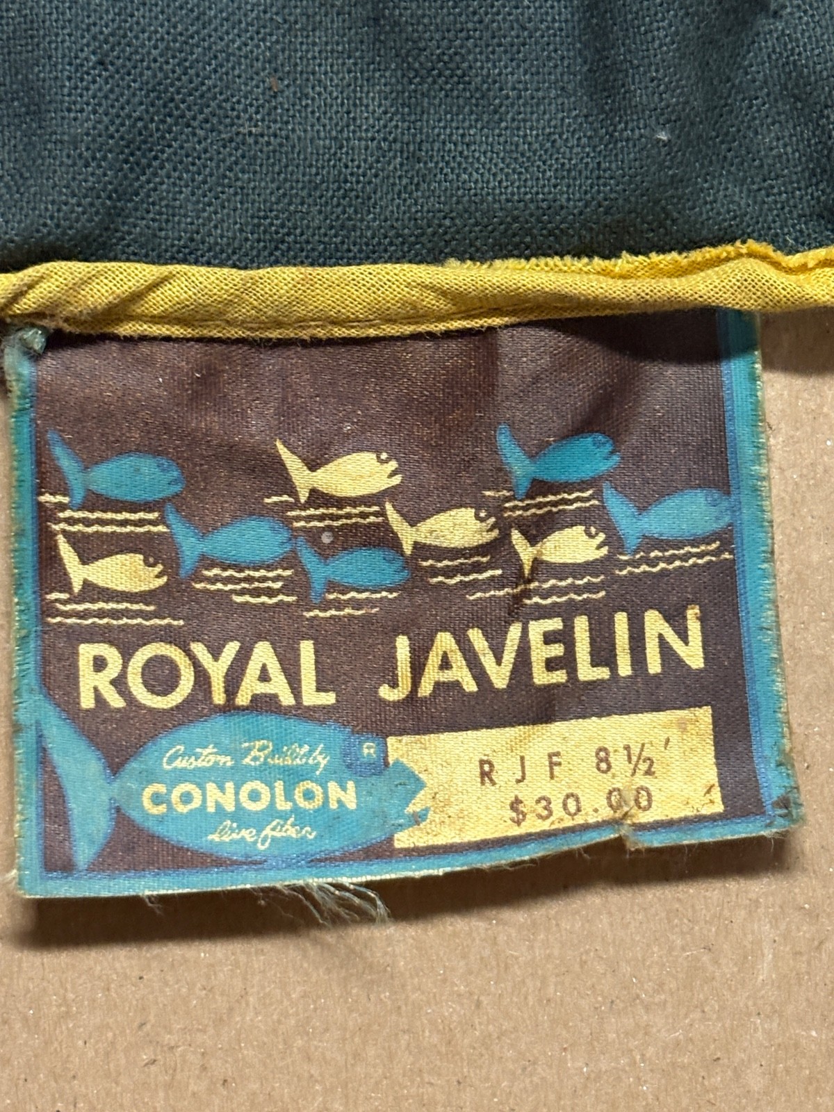 Royal Javelin Conolon Missilite Custom Built No. 37654 RJF 8 1/2′ With Sleeve