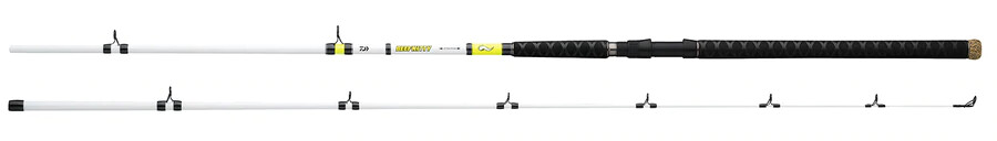 Daiwa Beef Kitty Catfish Rod~2 Piece~9 ft Spinning~Medium Heavy