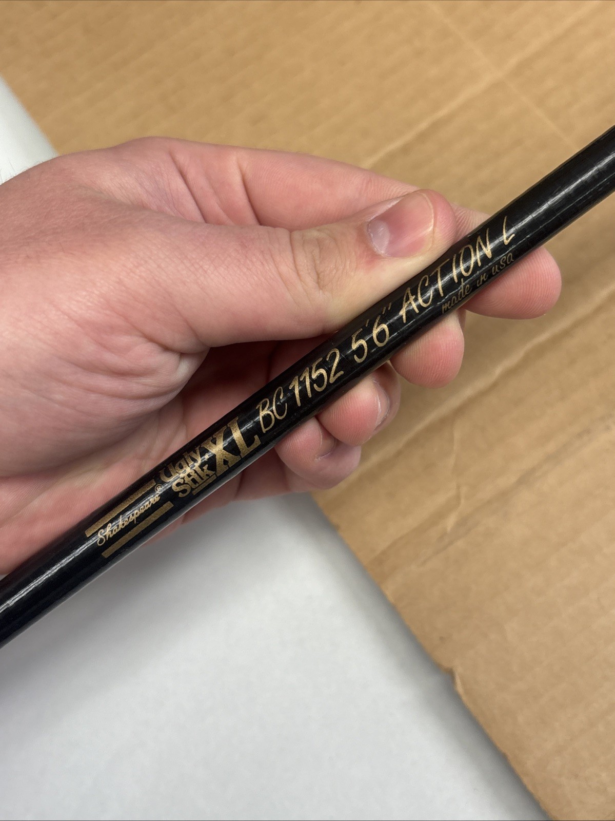 Shakespeare Ugly Stik XL BC 1152 5’6” Fishing Rod NOS 1 Piece