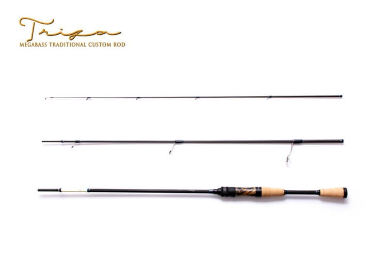 MEGABASS TRIZA HIBALI 3 PIECE TRAVEL SPINNING F0-68XZTZ (J051)