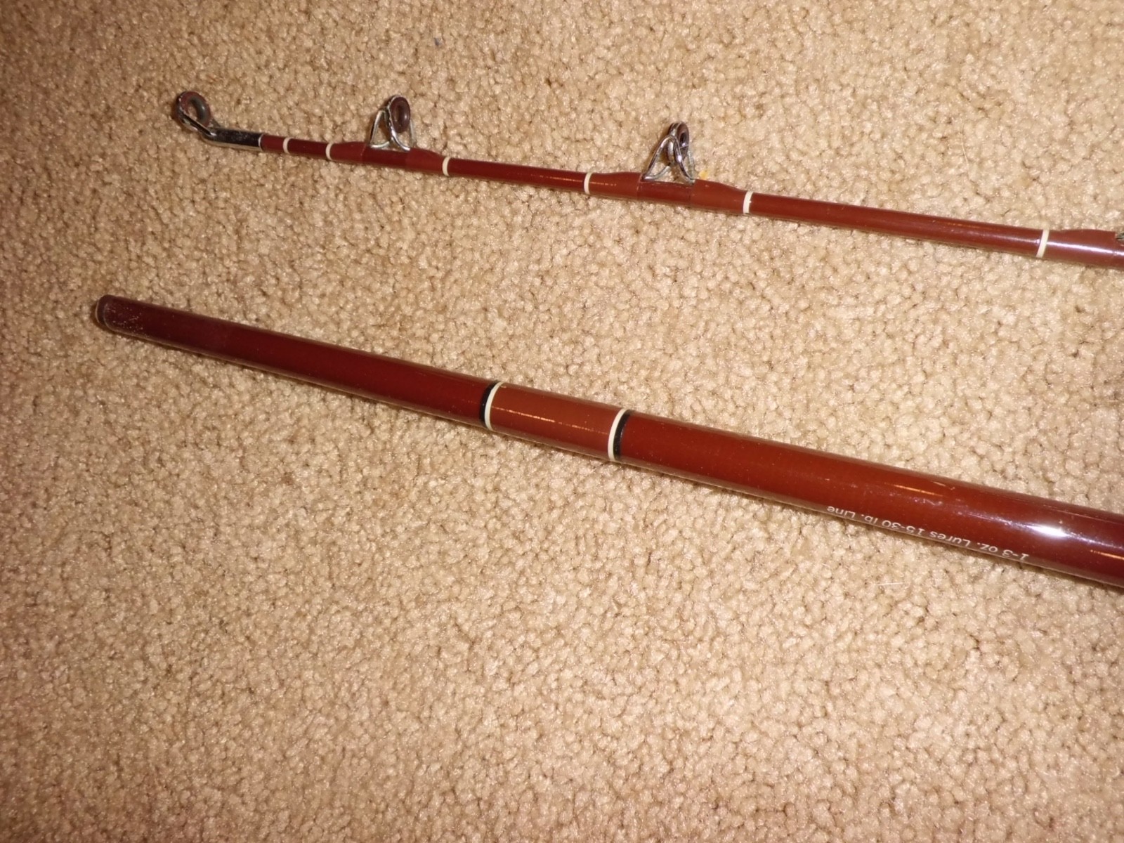 RARE Vintage FENWICK PLP56 Conventional Boat 5’6″ Rod- USA- 15-30lb- # N193745